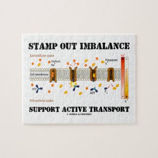 Stamp Out Imbalance Support Active Transport Jigsaw Puzzles