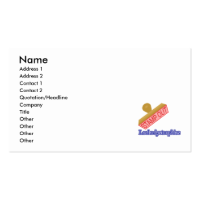 Stamp Out Leukodystrophies Business Card