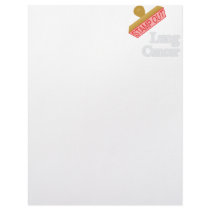 Stamp Out Lung Cancer Letterhead Design