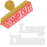 Stamp Out Lung Disease Acrylic Cut Out