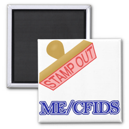 Stamp Out ME-CFIDS Magnets