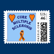 Stamp Out MS - Postage Blue