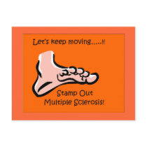 Stamp Out MS postcard