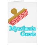Stamp Out Myasthenia Gravis Card