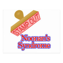 Stamp Out Noonan's Syndrome Postcard