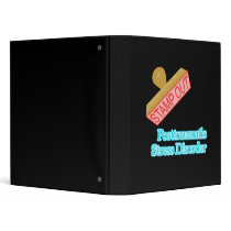 Stamp Out Posttraumatic Stress Disorder Binder