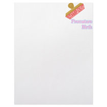 Stamp Out Premature Birth Letterhead Template