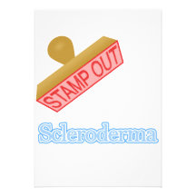 Stamp Out Scleroderma Custom Announcements