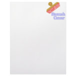 Stamp Out Stomach Cancer Letterhead Design