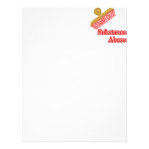 Stamp Out Substance Abuse Letterhead
