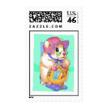 stamp postage Easter granny hamster