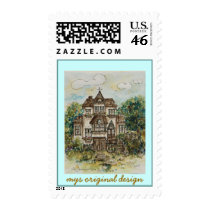 stamp san francisco victorian