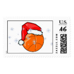 Stamp - Santa Basketball Stamp - Santa Basketball
