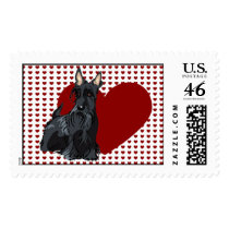 Stamp - Scottish Terrier by pawtraitart Stamp - Scottish Terrier