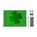 Stamp - Shamrock by pawtraitart Stamp - Shamrock