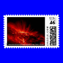 Stamp / SOHO image of Sun.