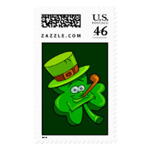 Stamp - St. Patrick's Day Clover
