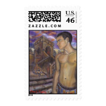 STAMP: Sunset and Stairs stamps