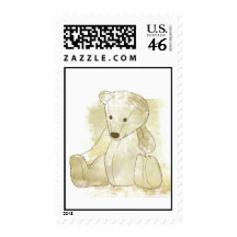 Stamp Teddy Bear