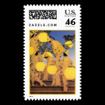 Stamp: The Lantern Bearers - Maxwell Parrish