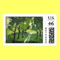 Stamp: "The Road to Franklin" by Lovey stamps
