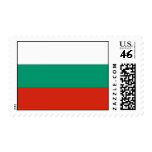 Stamp with Flag of Bulgaria