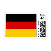 Stamp with Flag of Germany