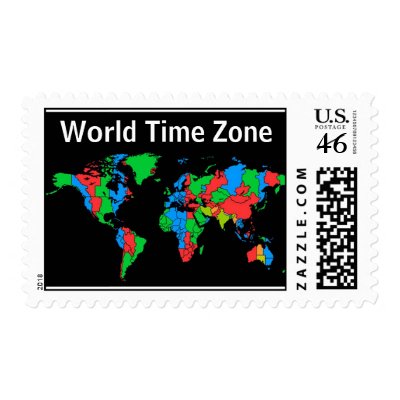 stamp World Time Zone