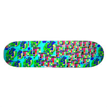 Stamped Skateboard Deck