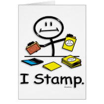 Stamping Greeting Card