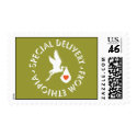 Stamps - Ethiopia Special Delivery - Green stamp