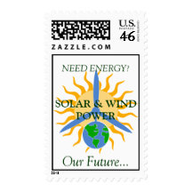 Stamps-NEED ENERGY? SOLAR & WIND POWE...