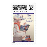 Stamps Reading Opens Minds Lil Book Reader reads