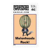 Stamps Vintage Anthropomorphic Melonhead Cleveland