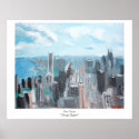 Stan Levine "Chicago Skyline" posters