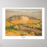 Stan Levine"Deer Hill Road" Poster