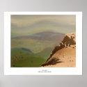 Stan Levine's Cliff's Edge of Mt. Diablo Print