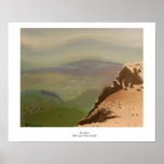 Stan Levine's Cliff's Edge of Mt. Diablo Print