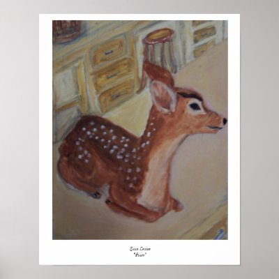 Stan Levine's "Fawn" Print by stanimator