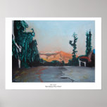 Stan Levine's "Spirit Shapes of Mount Diablo" Print