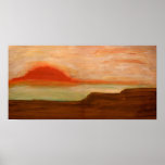 Stan Levine's Sunset - Canvas or Full Bleed Poster