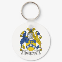 Stanbridge Family Crest keychains by coatsofarms Stanbridge Family Crest keychains
