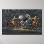 Stand and Deliver, aquatinted by E. Duncan posters