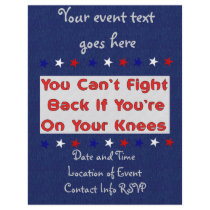 Stand and Fight Custom Flyer