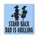 Stand Back magnets by omglolbbq Stand Back magnets