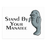 Stand By Your Manatee Post Card