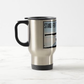 Stand for the Man in Black Travel Mug