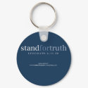 Stand for Truth Keychain