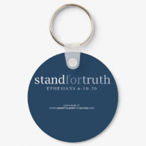 Stand for Truth Keychain