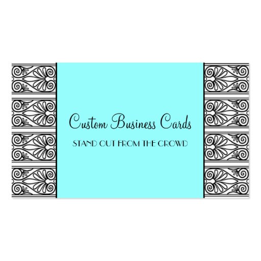 Stand Out Business Card Template (front side)